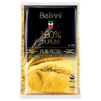 Макарони Belinni Вермішель ниткоподібні тонкі короткі 500 г