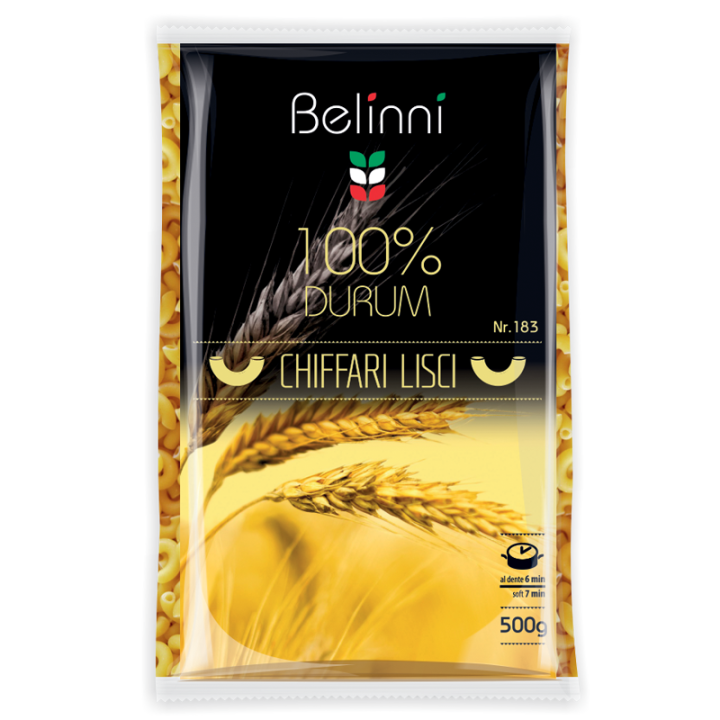 Макарони Belinni Ріжки особливі 500г