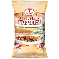 Пластівці Козуб Продукт гречані в пакеті 400 г
