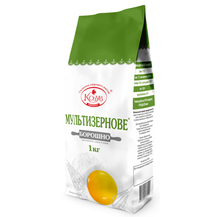 Борошно Козуб Продукт мультизернове 1 кг