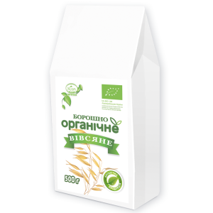 Борошно Козуб Продукт вівсяне ОРГАНІЧНЕ в пакеті 500 г