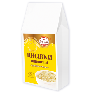 Висівки Козуб Продукт пшеничні в пакеті 250 г