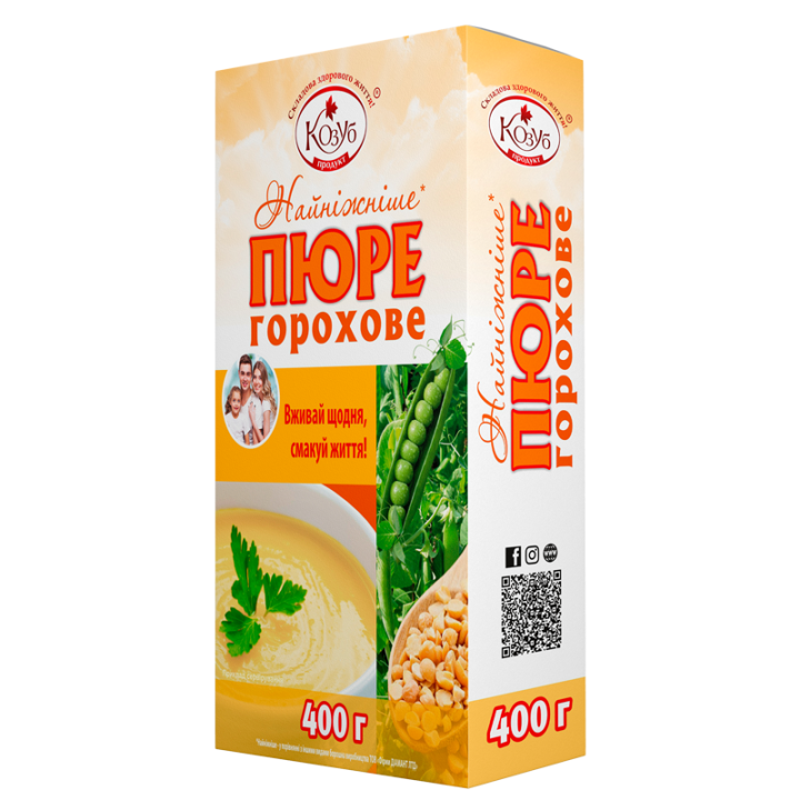 Пюре Козуб Продукт горохове 400 г