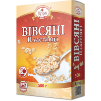 Пластівці Козуб Продукт вівсяні в коробці 500 г
