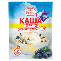 Каша Козуб Продукт вівсяна з чорницею + насіння чіа 40 г