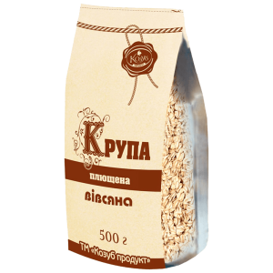 Крупа Козуб Продукт вівсяна плющена в пакеті 500 г