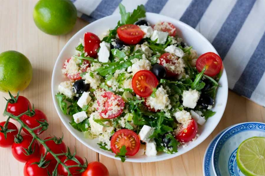 Салат з кускусом — італійська витонченість