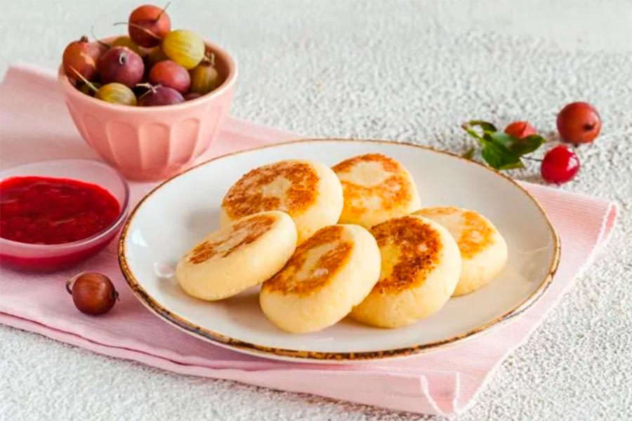 Классические пышные сырники 
