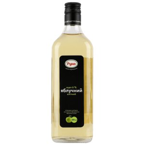 Оцет Руна з харчової сировини яблучний 6% 500 мл