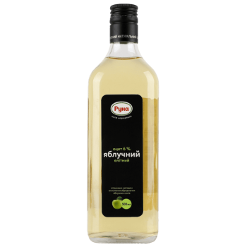 Оцет Руна з харчової сировини яблучний 6% 500 мл