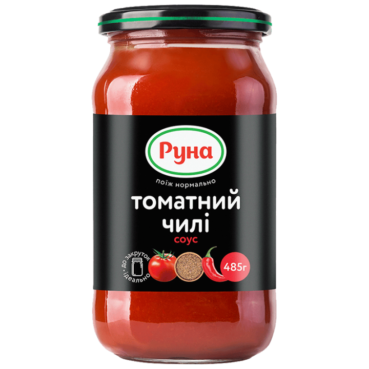 Соус Руна Томатний чилі стерилізований 485 г