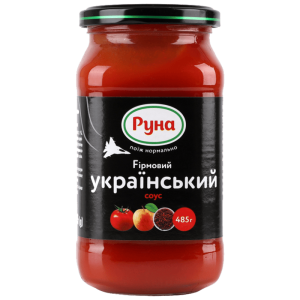 Соус Руна Український фірмовий стерилізований 485 г