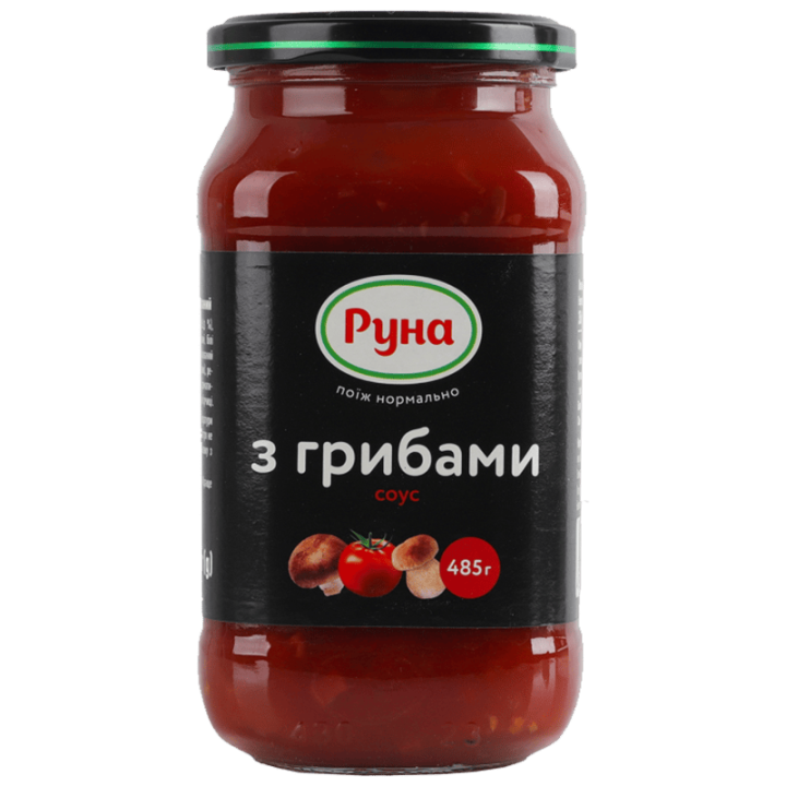 Соус Руна З грибами 485 г
