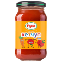 Кетчуп Руна Ніжний для дітей стерилізований 230 г
