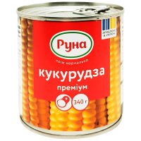 Кукурудза Руна цукрова консервована Суперсолодка 340 г