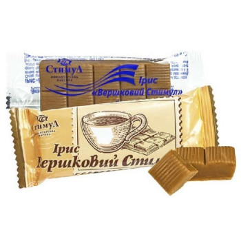 Ірис Стимул Вершковий в прозорому етикеті 1,4кг