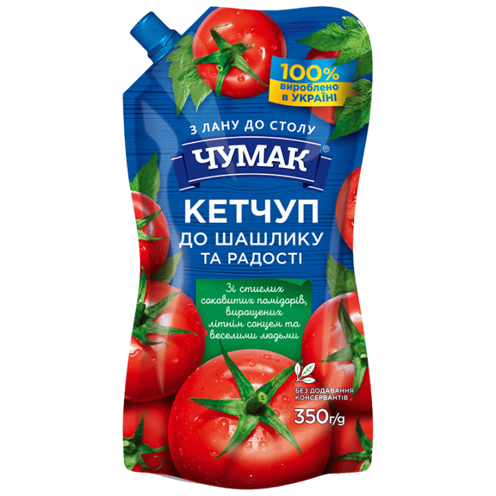 Кетчуп ЧУМАК До шашлику ДП 350г