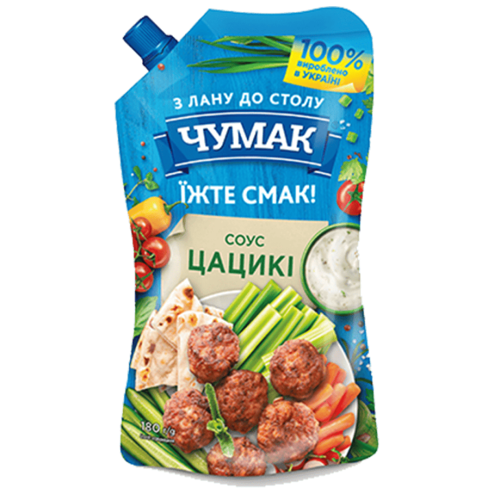 Соус ЧУМАК Цацикі ДП 180г