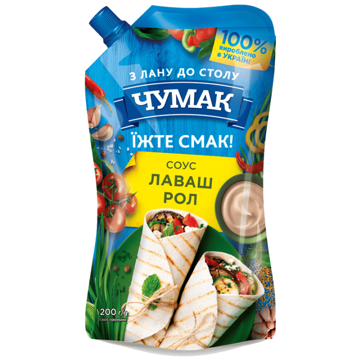 Соус ЧУМАК Лаваш рол ДП 200г