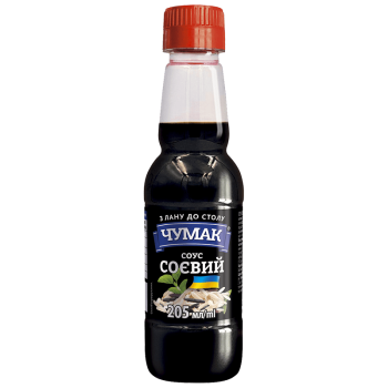 Соус ЧУМАК Соєвий ПЕТ 205мл Соус ЧУМАК Соєвий ПЕТ 205мл