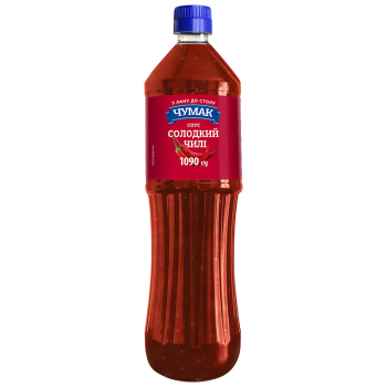 Соус ЧУМАК Солодкий Чилі ПЕТ 1090г Соус ЧУМАК Солодкий Чилі ПЕТ 1090г
