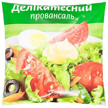 Соус майонезний ЧУМАК Делікатесний провансаль 180г Соус майонезний ЧУМАК Делікатесний провансаль 180г