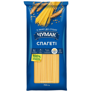Макарони ЧУМАК Спагеті ПУ 700г
