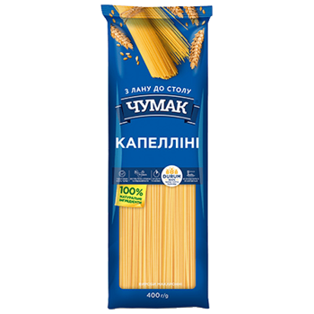 Макарони ЧУМАК Капелліні ПУ 400г