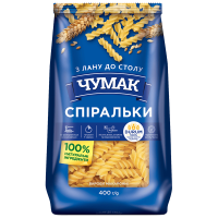 Макарони ЧУМАК Спіральки ПУ 400г