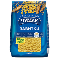 Макарони ЧУМАК Завитки ПУ 400г