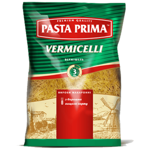 Макарони Pasta Prima Вермішель ПУ 750г