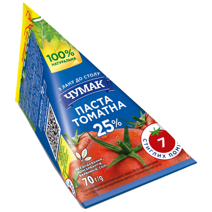 Томатна паста 25% ЧУМАК 70г