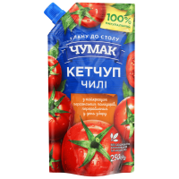 Кетчуп ЧУМАК Чилі ДП 250г