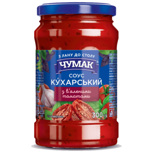 Соус ЧУМАК Кухарський в’ялений томат с/б 300г