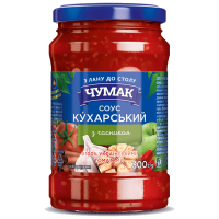 Соус ЧУМАК Кухарський з часником с/б 300г