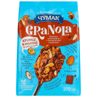 Гранола ЧУМАК Шоколад Мигдаль ПУ 270г