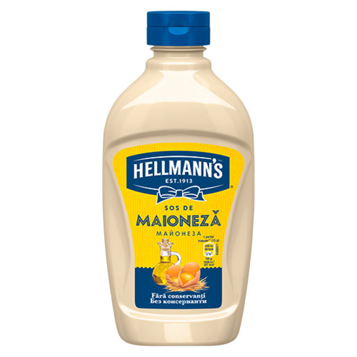 Соус майонезний Hellmann's 41% жиру 425г
