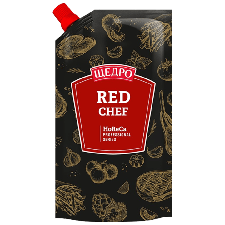 Кетчуп Щедро Томатний д/п 500г