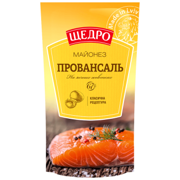 Майонез Щедро Провансаль 67% д/п 150г