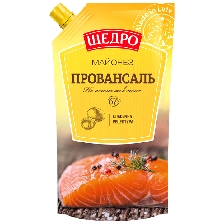 Майонез Щедро Провансаль 67% д/п 300г