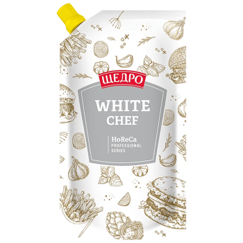 Майонезний соус Щедро 30% жиру Тартар, дой-пак 500г