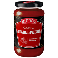Соус Щедро Шашличний с/б 370г